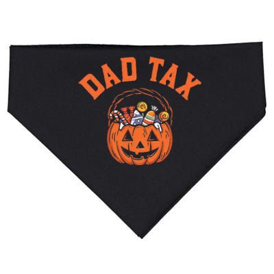 Dad Tax Halloween Halloween Dad Joke USA-Made Doggie Bandana