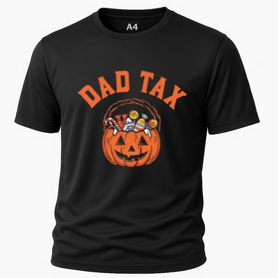 Dad Tax Halloween Halloween Dad Joke Cooling Performance Crew T-Shirt