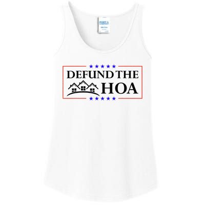 DEFUND THE HOA Homeowners Association Ladies Essential Tank