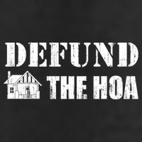 Defund The HOA Design Adult Drive Performance Visor
