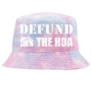 Defund The HOA Design Tie-Dyed Bucket Hat