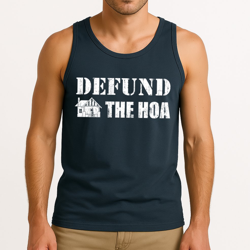 Defund The HOA Design Tank Top