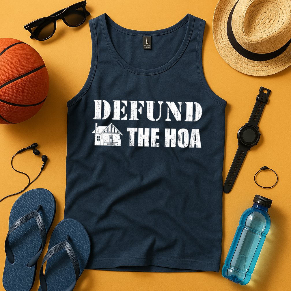 Defund The HOA Design Tank Top