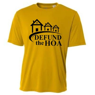 Defund The HOA Home Owners Association Cooling Performance Crew T-Shirt