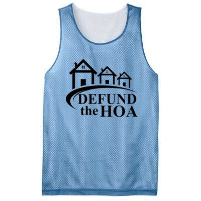 Defund The HOA Home Owners Association Mesh Reversible Basketball Jersey Tank