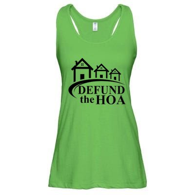 Defund The HOA Home Owners Association Ladies Essential Flowy Tank