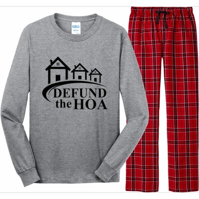 Defund The HOA Home Owners Association Long Sleeve Pajama Set