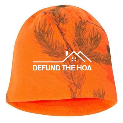 Defund The HOA Homeowners Association Home Owners Managed Association. Kati - Camo Knit Beanie