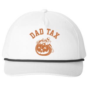 Dad Tax Halloween Trick Or Treat Funny Snapback Five-Panel Rope Hat