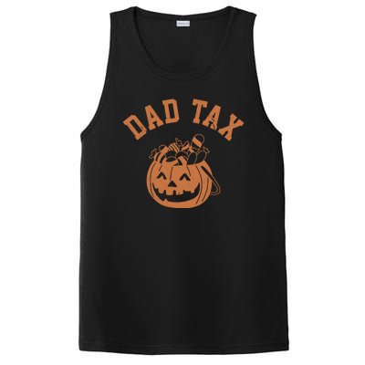 Dad Tax Halloween Trick Or Treat Funny PosiCharge Competitor Tank