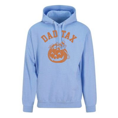 Dad Tax Halloween Trick Or Treat Funny Unisex Surf Hoodie