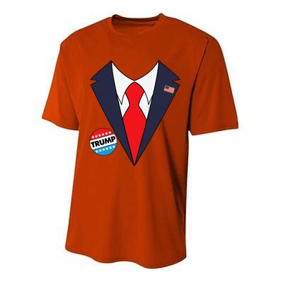 Donald Trump Halloween Costume Funny Trump Win Performance Sprint T-Shirt