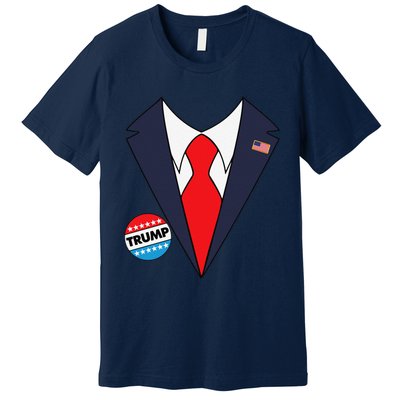 Donald Trump Halloween Costume Funny Trump Win Premium T-Shirt