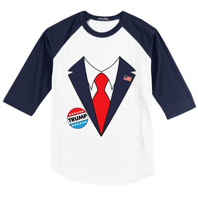 Donald Trump Halloween Costume Funny Trump Win Baseball Sleeve Shirt