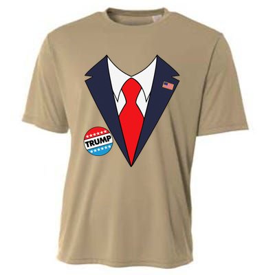 Donald Trump Halloween Costume Funny Trump Win Cooling Performance Crew T-Shirt