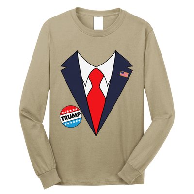 Donald Trump Halloween Costume Funny Trump Win Long Sleeve Shirt