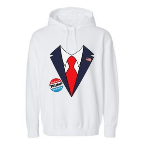 Donald Trump Halloween Costume Funny Trump Win Garment-Dyed Fleece Hoodie