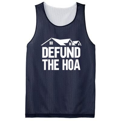 Defund The HOA Design Homeowners Mesh Reversible Basketball Jersey Tank