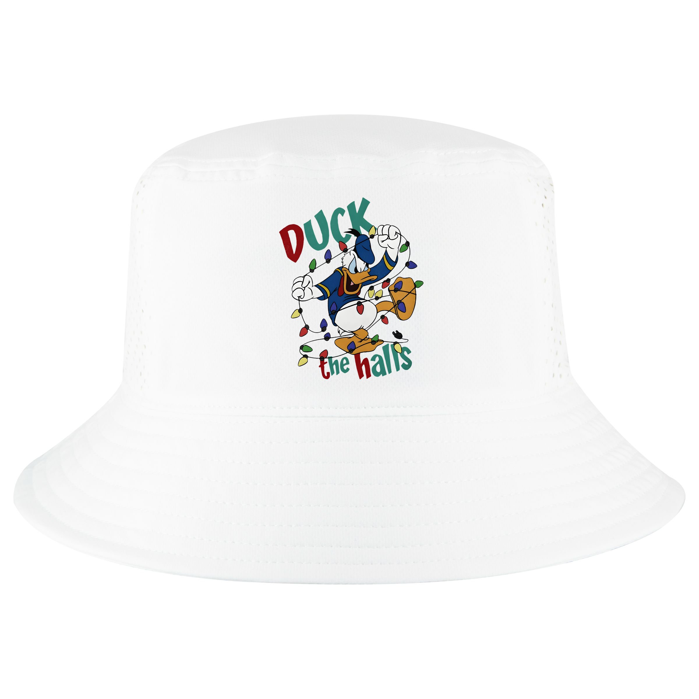 Duck The Halls Christmas Lights Cool Comfort Performance Bucket Hat