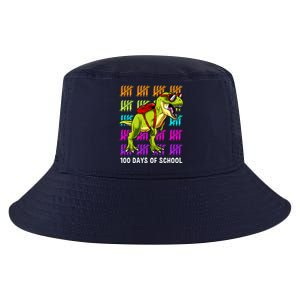 Dinosaur Trex Happy 100th Day Of School Boy Cool Comfort Performance Bucket Hat