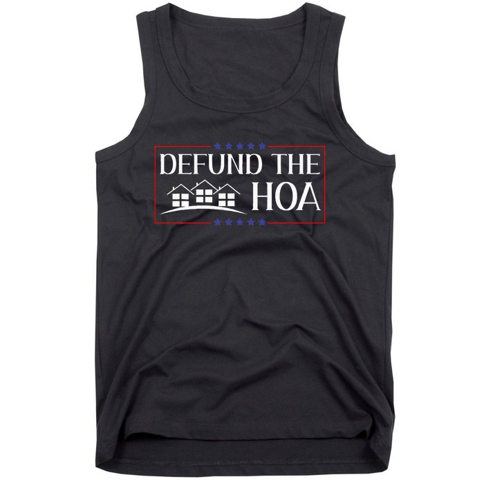 Defund The Hoa Homeowners Association Social Justice Tank Top