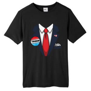 Donald Trump Halloween Costume Suit Gift Tall Fusion ChromaSoft Performance T-Shirt