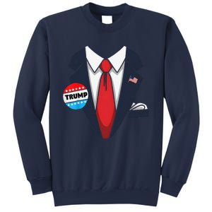 Donald Trump Halloween Costume Suit Gift Sweatshirt