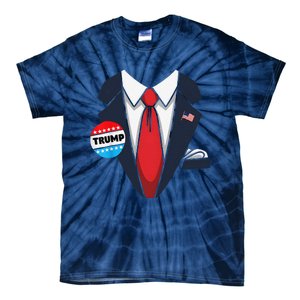 Donald Trump Halloween Costume Suit Gift Tie-Dye T-Shirt