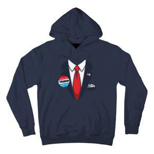 Donald Trump Halloween Costume Suit Gift Tall Hoodie