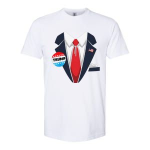 Donald Trump Halloween Costume Suit Gift Softstyle CVC T-Shirt