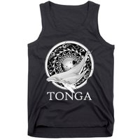 Dive Tonga Humpback Whales Polynesian Design Tonga Roots Tank Top