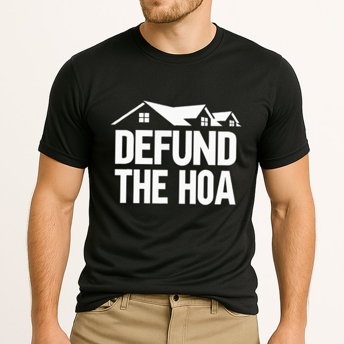 Defund The Hoa Cooling Performance Crew T-Shirt