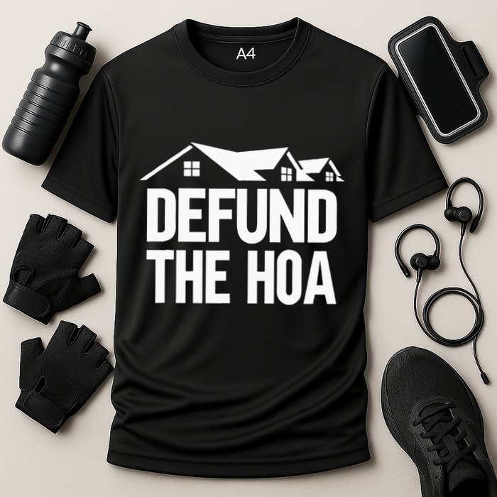 Defund The Hoa Cooling Performance Crew T-Shirt