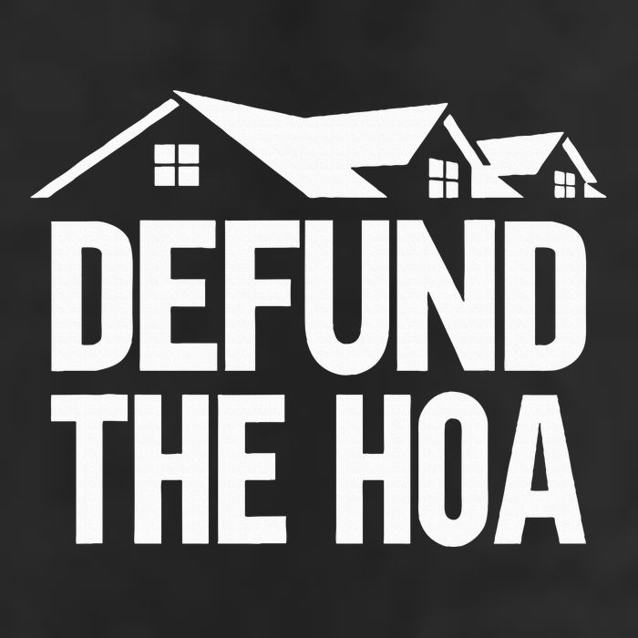 Defund The Hoa Adult Drive Performance Visor