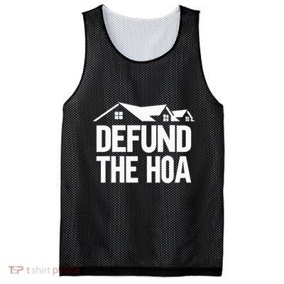 Defund The Hoa Mesh Reversible Basketball Jersey Tank