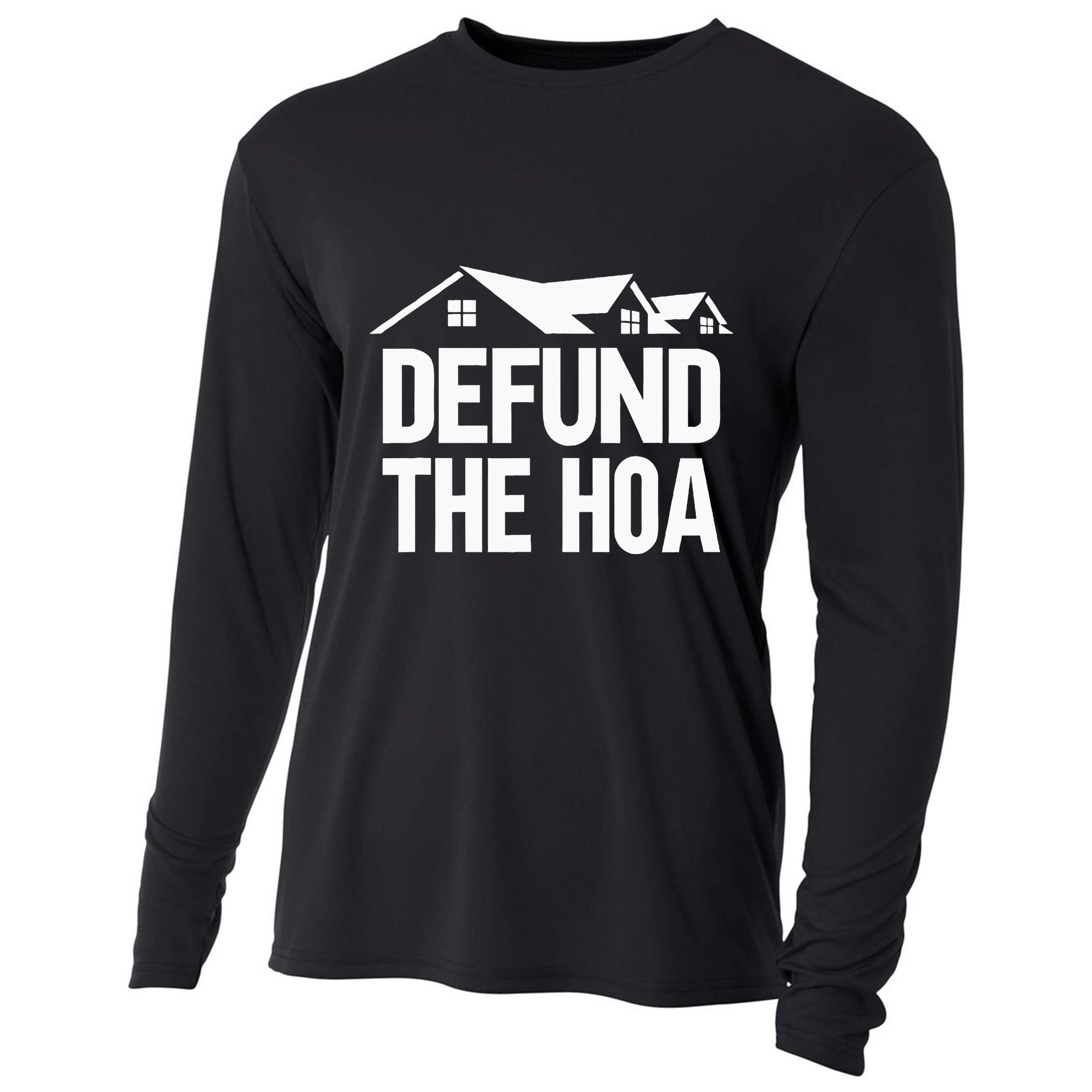 Defund The Hoa Cooling Performance Long Sleeve Crew