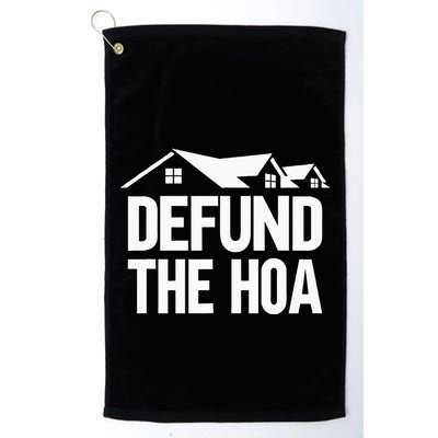 Defund The Hoa Golf Towel