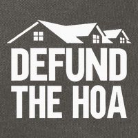 Defund The Hoa Cotton Canvas Backpack