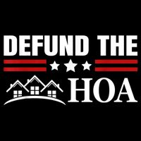 DEFUND THE HOA Homeowners Association Impact Tech Backpack