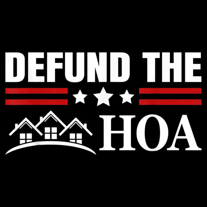 DEFUND THE HOA Homeowners Association Impact Tech Backpack