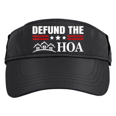 DEFUND THE HOA Homeowners Association Adult Drive Performance Visor