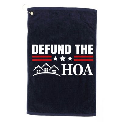 DEFUND THE HOA Homeowners Association Golf Towel