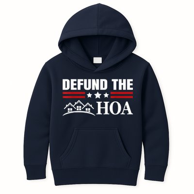DEFUND THE HOA Homeowners Association Kids Hoodie