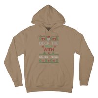 Deck The Halls With Graphs And Tables Christmas Xmas Pajamas Hoodie