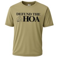 DEFUND THE HOA Homeowners Association Design Cooling Performance Crew T-Shirt