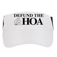 DEFUND THE HOA Homeowners Association Design Adult Drive Performance Visor