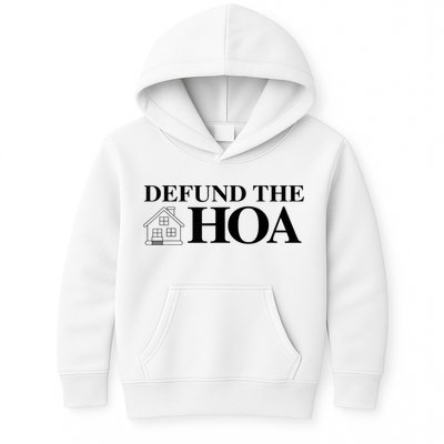 DEFUND THE HOA Homeowners Association Design Kids Hoodie
