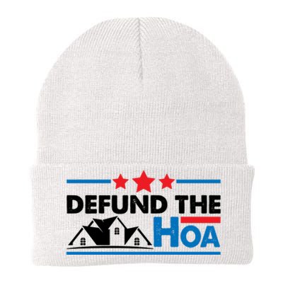 DEFUND THE HOA Homeowners Association Knit Cap Winter Beanie