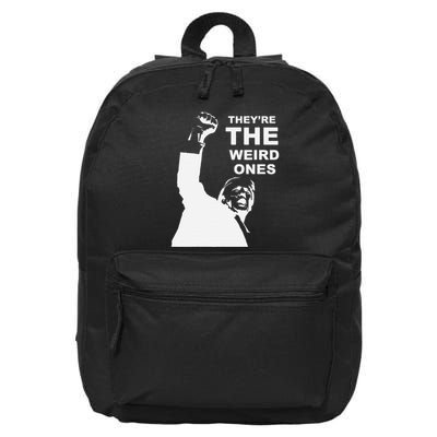 Donald Trump Hits Back TheyRe The Weird Ones 16 in Basic Backpack