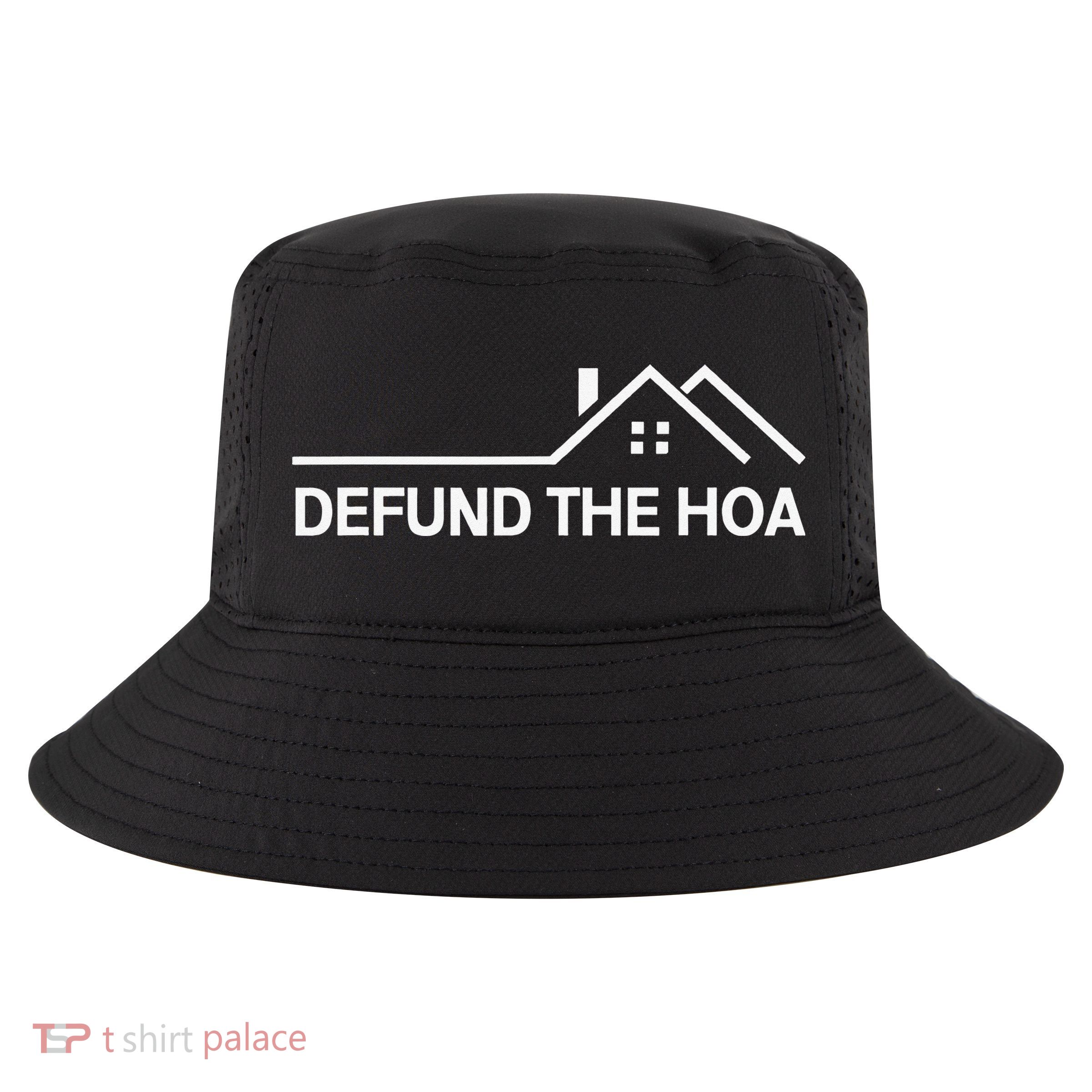 Defund The HOA Cool Comfort Performance Bucket Hat